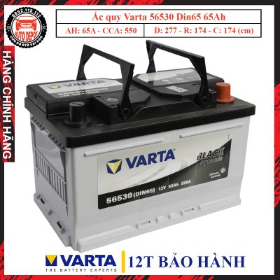 nơi bán ắc quy varta 56530 din65 65ah