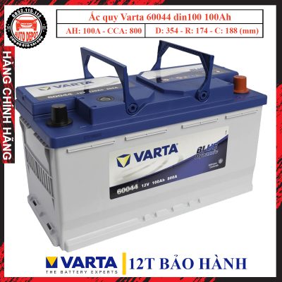 noi ban ac quy varta 60044 din 100 100ah chinh hang gia tot
